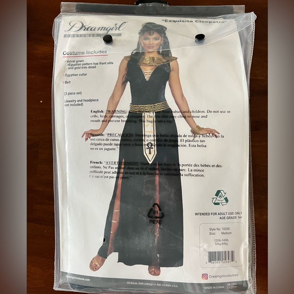 Halloween couple costumes - Cleopatra and King of Egypt